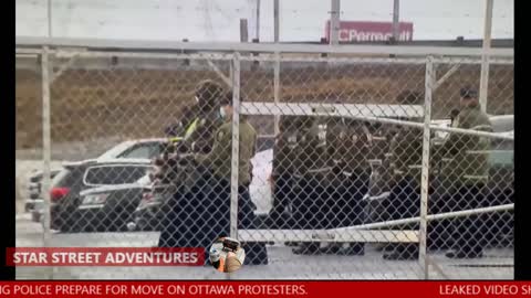 Ottawa Convoy - Leaked Video - Police Training for Advancing on Protesters