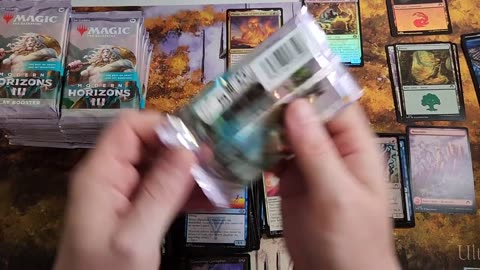 talking assassin creed while opening modern Horizons 3