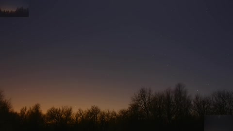 No stars in the sky
