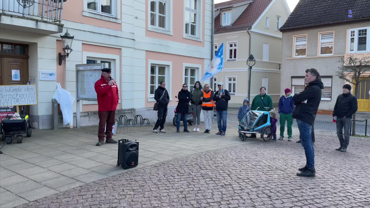 Loitz: Rede von Burkhard 26-03-2022