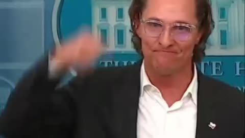 Matthew McConaughey appeals for gun control in White House press briefing