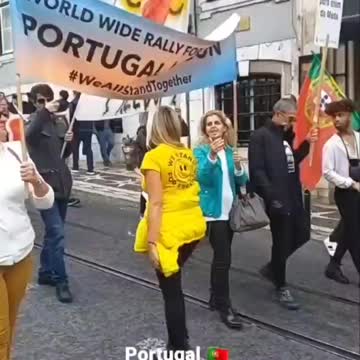 Portugal: Vaccine passport/mandates protest Nov. 21, 2021