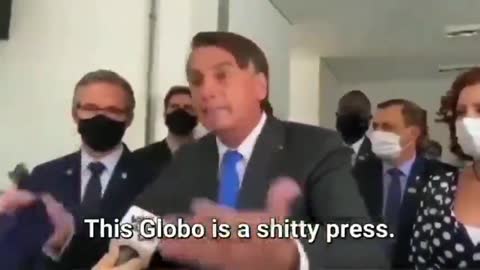 Bolsonaro on Ivermictin and media