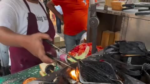 Kolkata Fast and furies Malai Sandwich making