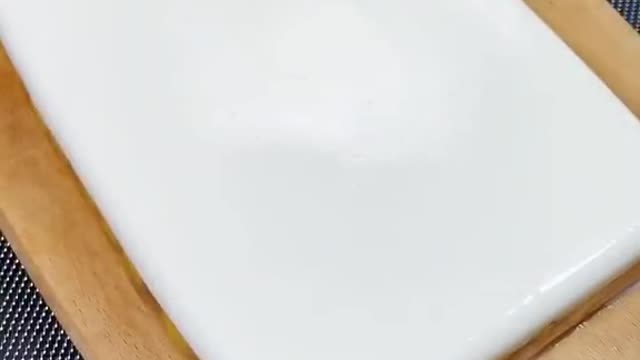 How can fruit and milk be eaten like this