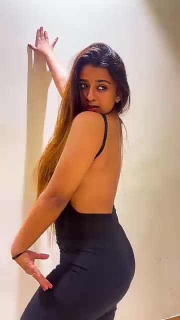 Beautiful curvy girl tiktok video