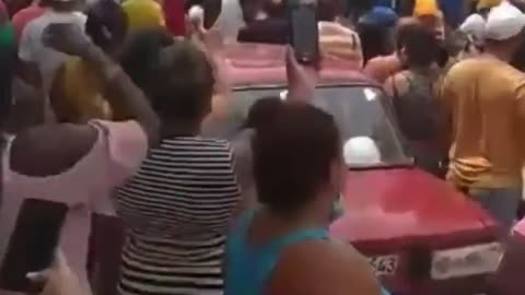 Cubans Take to Streets to Protest Socialism - Chant "Cuba Isn't Yours!"