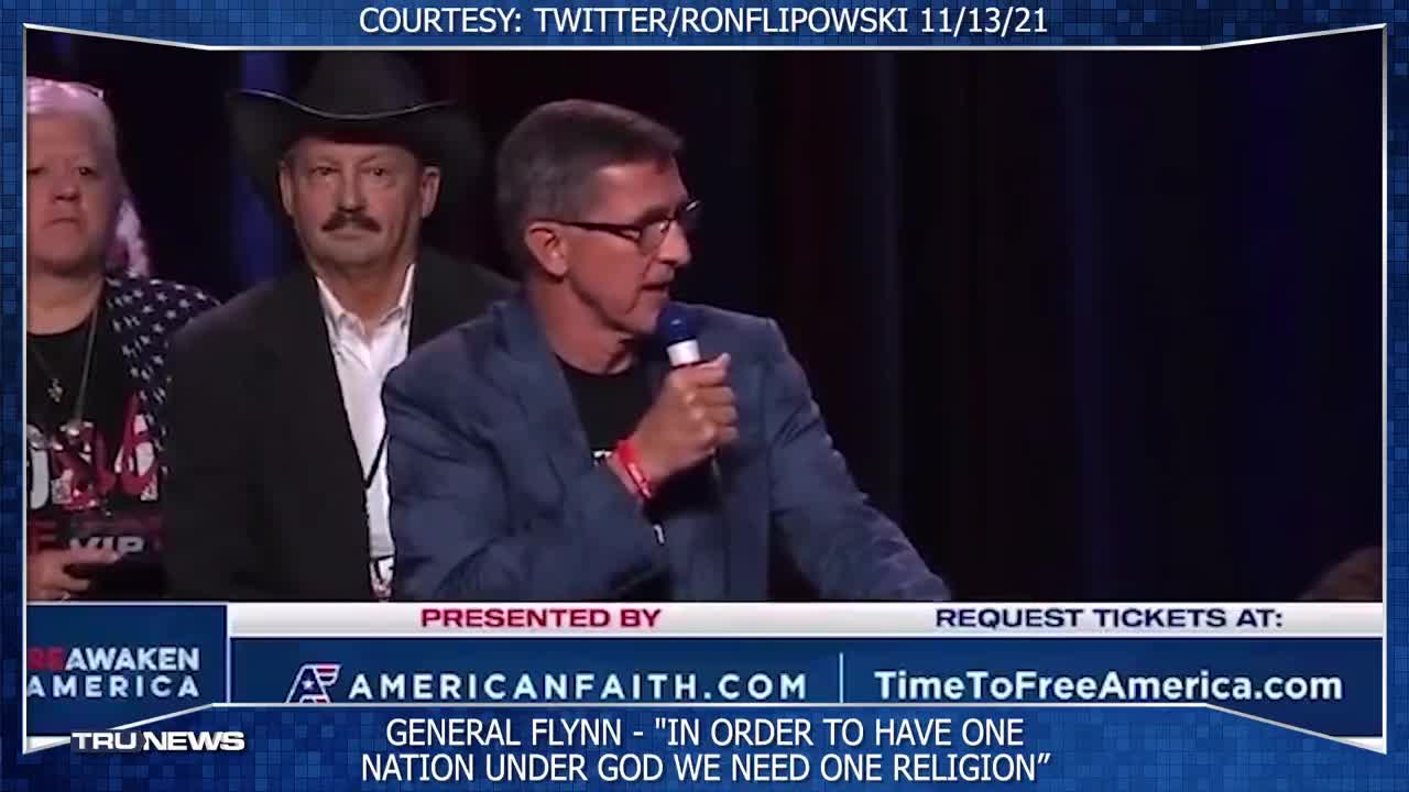 Gen. Flynn working to implement the NWO, ONE WORLD RELIGION?