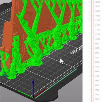 PrusaSlicer: Organic Supports #prusaslicer #3dprinting #prusa