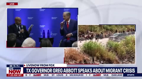 Migrant Crisis_ Greg Abbott blames Biden for _dangerous surge_ on U.S. Border _ LiveNOW from FOX