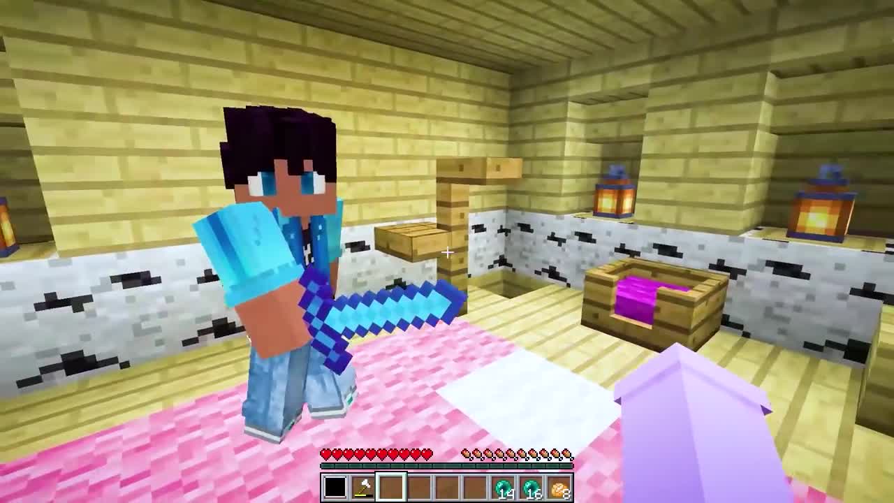 Using CAMERAS To SPY On My Friends In Minecraft!