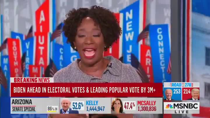 Joy Reid Decides America Is Racist If We Re-Elect Trump - And Also If We Don't