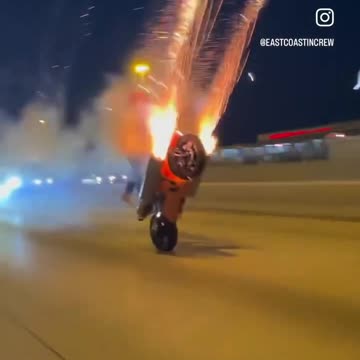 Moto shot firework