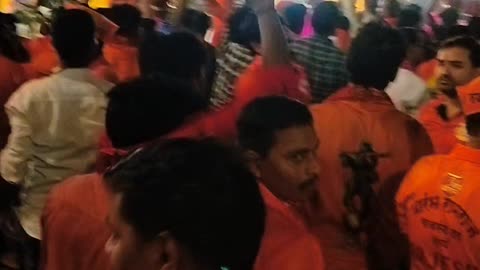 Ram mandir celebration in Mumbai at dadar shivaji park