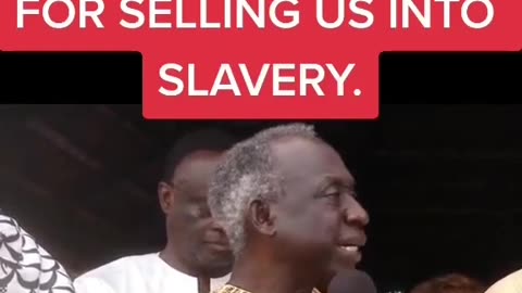 Africa apologizes for selling their people into slavery.