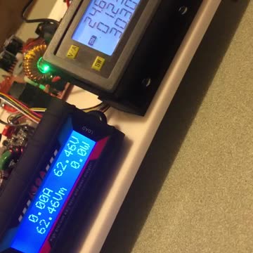 The tiny Titan best running 30w 0.0w supply. With nano loading