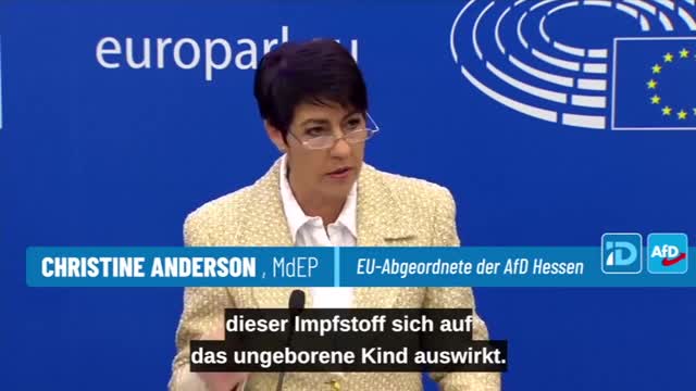 MEP Christine Anderson talks about Pfizer’s gigantic lie. This woman is a warrior 👏🏻
