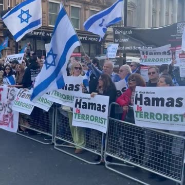 Pro-Israel Rally In London Is So Peaceful, Leftists Are Dumbfounded