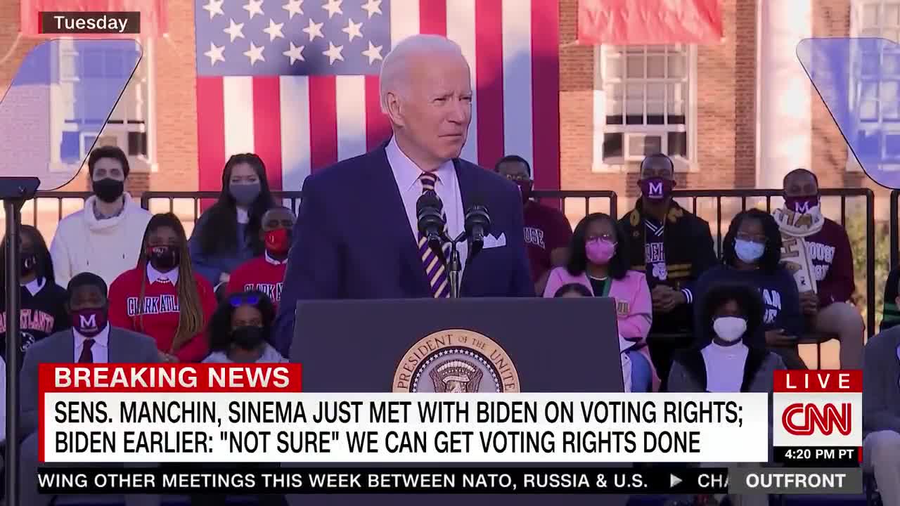 Even CNN Isn't Buying Biden's Dishonest Voter Law Spin