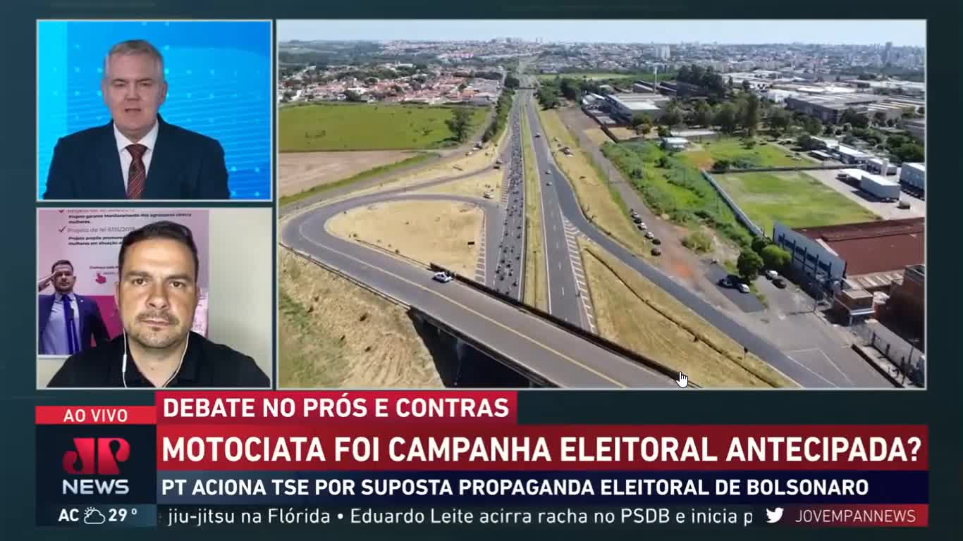 Motociata foi campanha eleitoral antecipada?