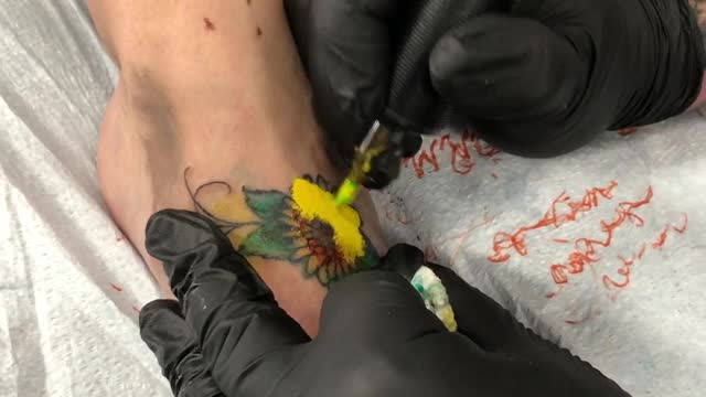 Tattoo retouch