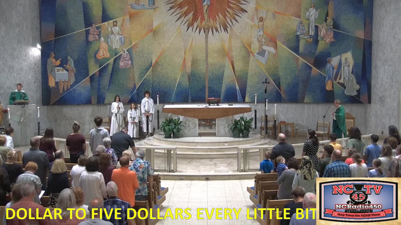 NCTV45 CATHOLIC MASS FROM HOLY SPIRIT PARISH (ST VITUS SITE) 9 AM SUNDAY JUNE 9 2024