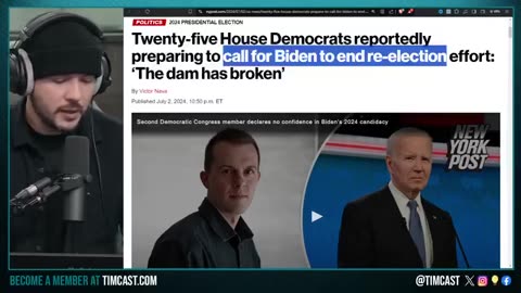 Democrats DEMAND Biden RESIGN, Kamala IS FRONTRUNNER In Betting Market, CNN IMPLODES