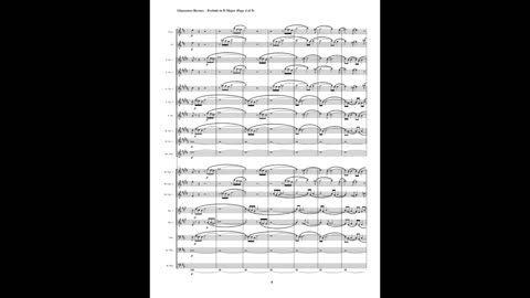 Alexander Glazounov – Prelude in D Major, Op. 93 (Metal Orchestra)