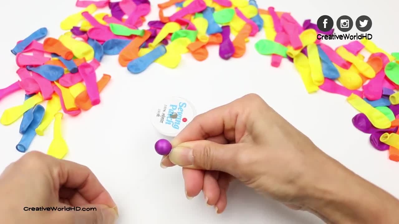 DIY Miniature Balloon EASY by Creative Wrold