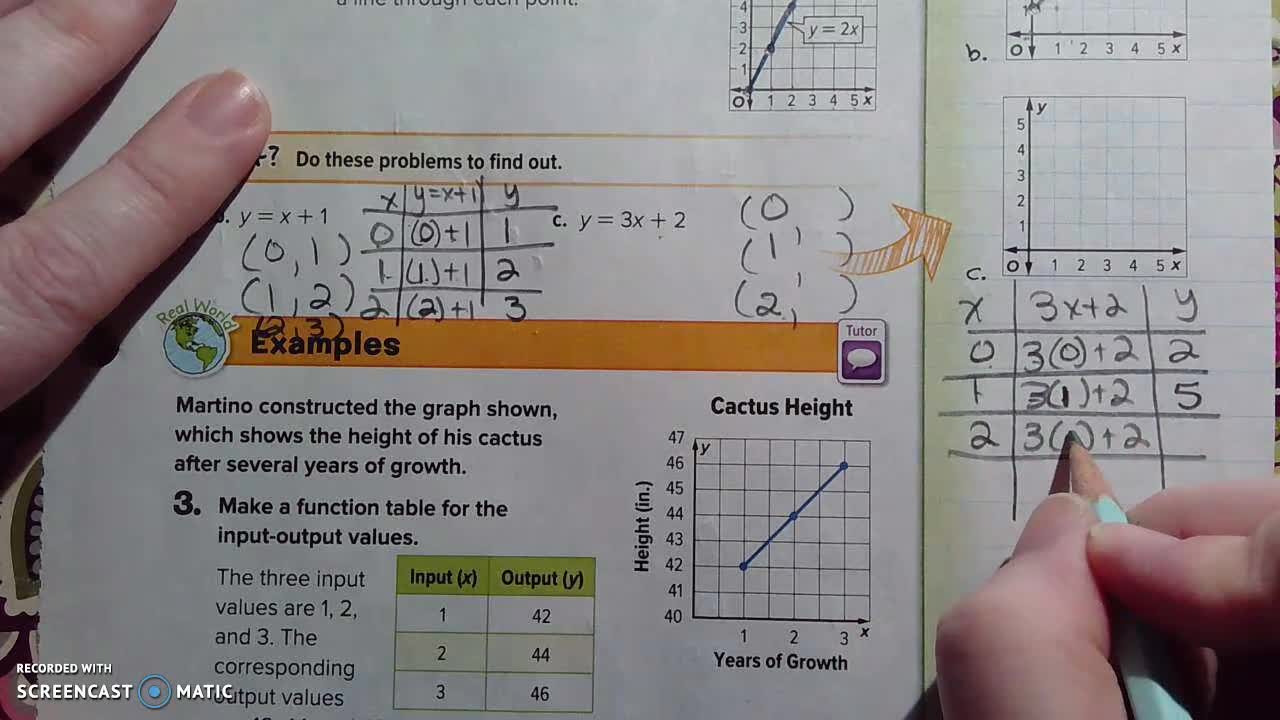 Gr 6 - Ch 8 - Lesson 3 - Functions and Equations