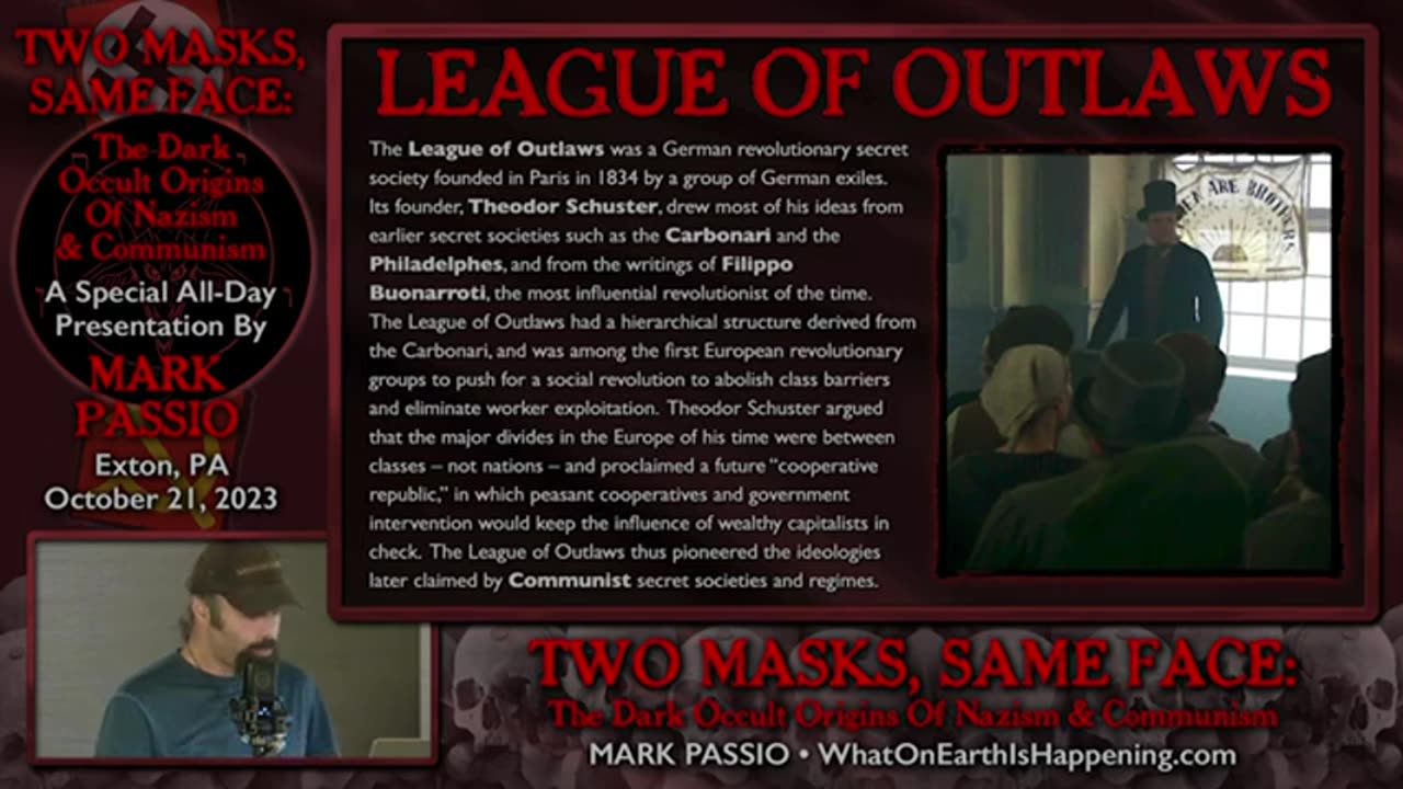 Mark Passio - Two Masks, Same Face: The Dark Occult Origins Of Nazism & Communism