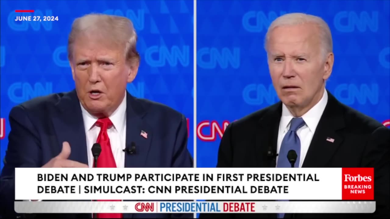 'He Made Up The Charlottesville Story!'- Trump Fires Back At Biden During Presidential Debate