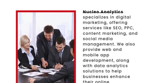 Nucleo Analytics: Data-Driven Insights for Smarter Business Decisions