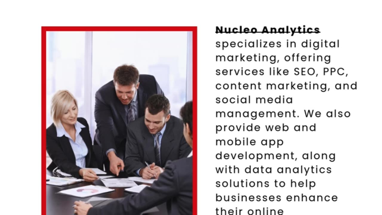 Nucleo Analytics: Data-Driven Insights for Smarter Business Decisions