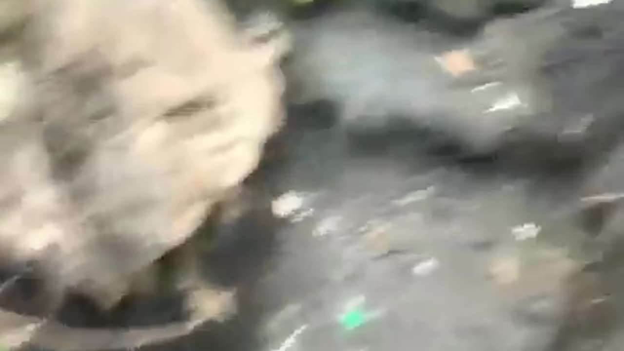 Incredible Footage of the Bombed Out Trenches Recently Abandoned by the Russians