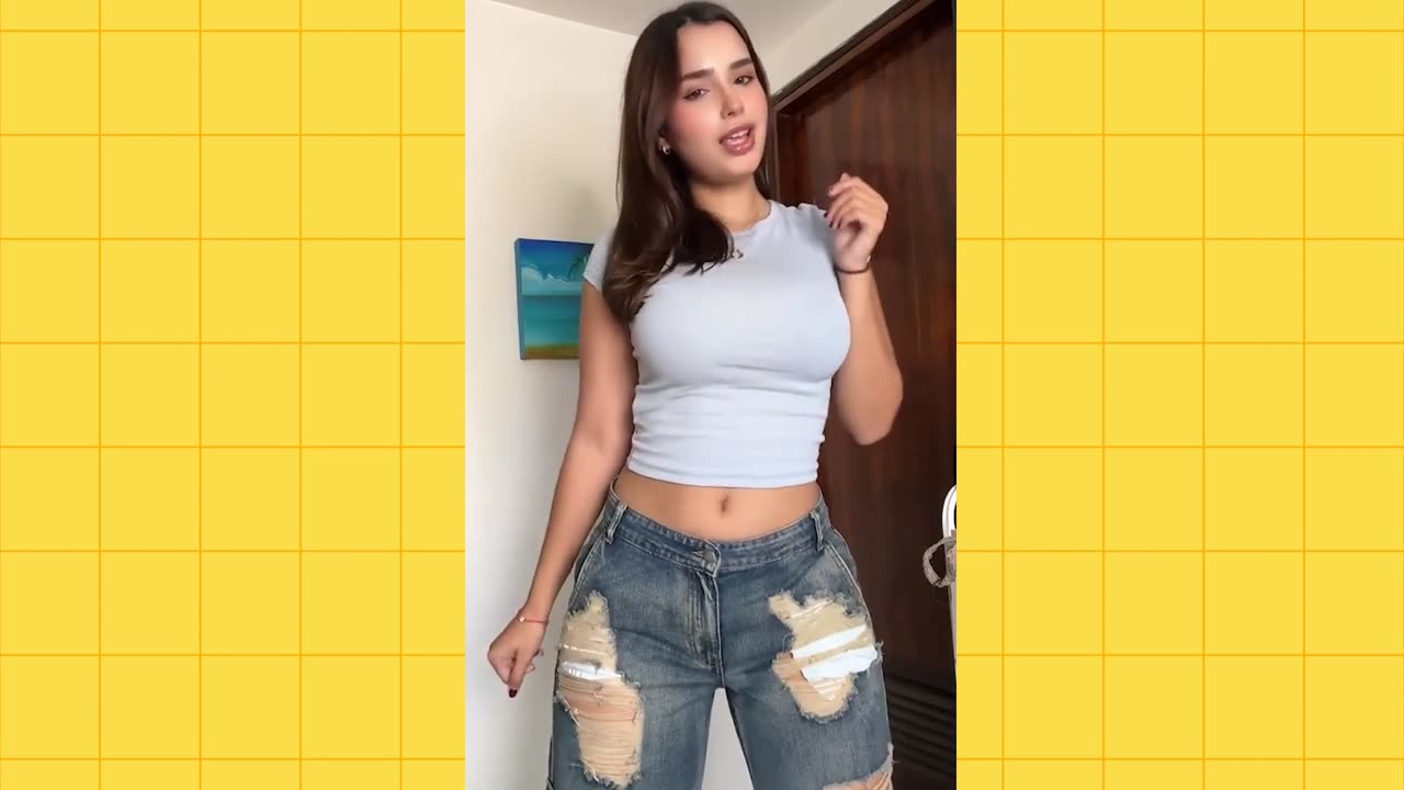Big bank tiktok challenge 🔥🔥❤️🔥ClipchampGirls #twerkmusic #gym #fit #workout