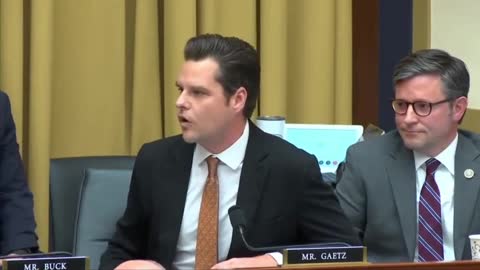 Rep Gaetz NUKES Pro-Choice Congresswoman