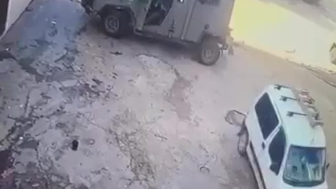 The moment a young Palestinian man was killed in cold blood by the occupation forces