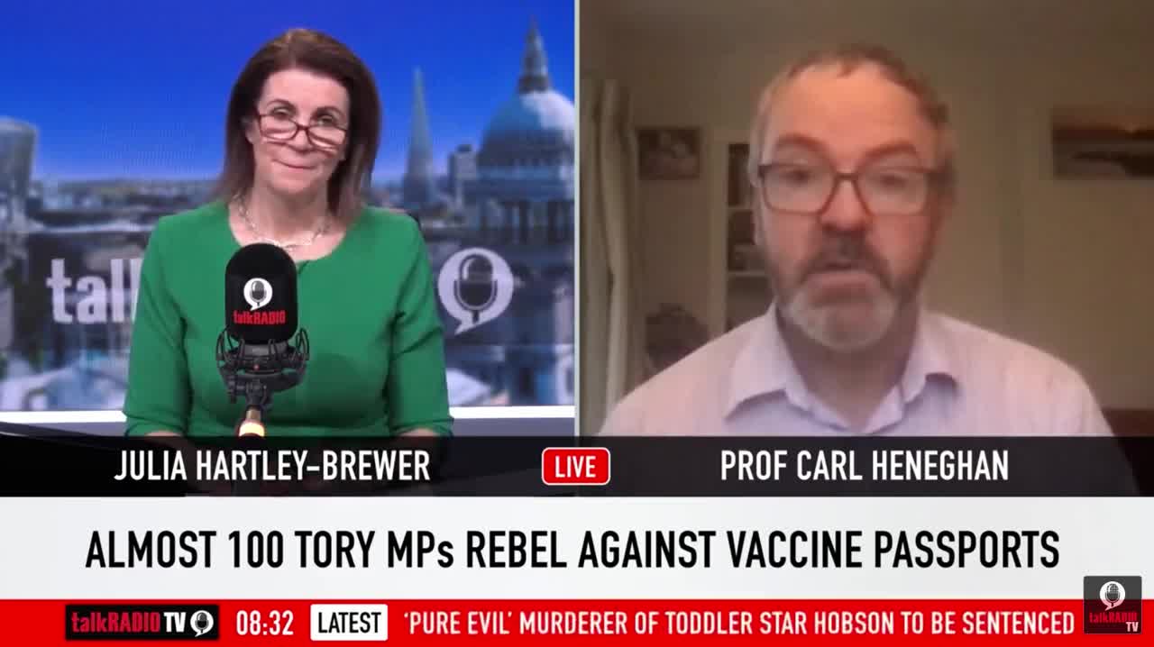 Carl Heneghan - The ministry of fear - Testing - Authoritarian decisions are being made