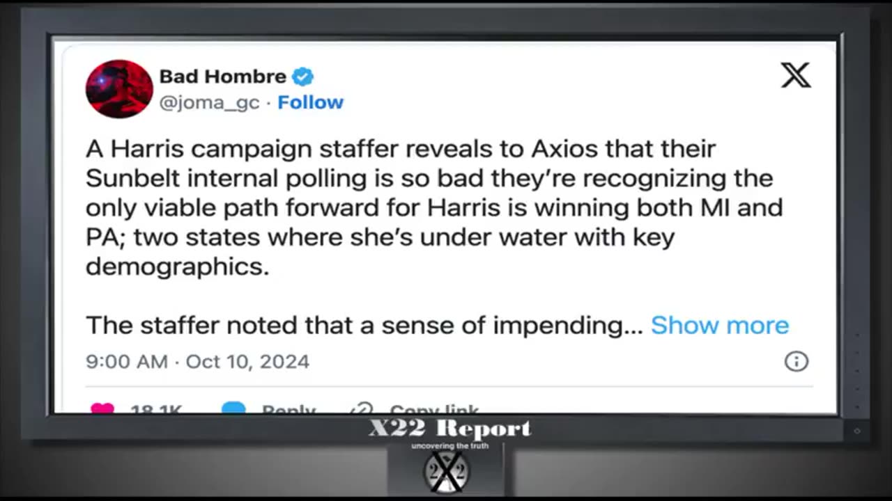 [Obama]/[Clinton] Enter The Campaign, Trump Trapped The [DS] On Election Certification