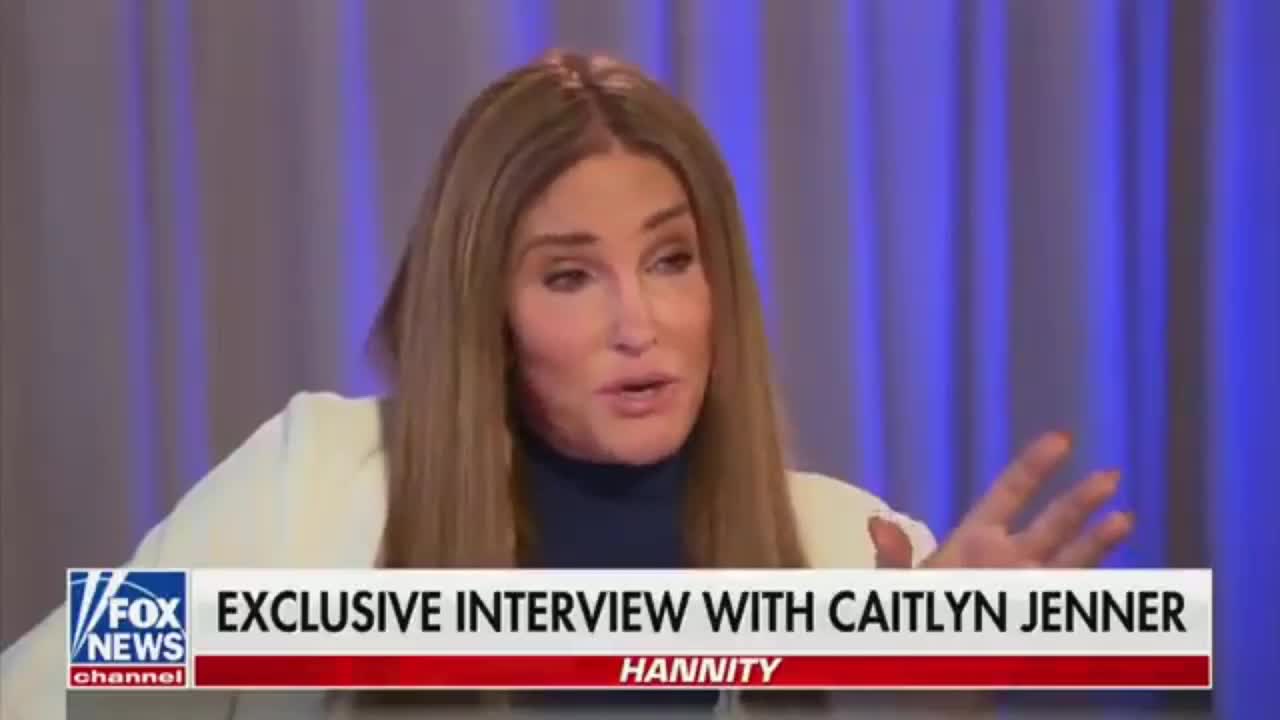 Caitlyn Jenner says the "integrity" of girls sports should be protected with Sean Hannity