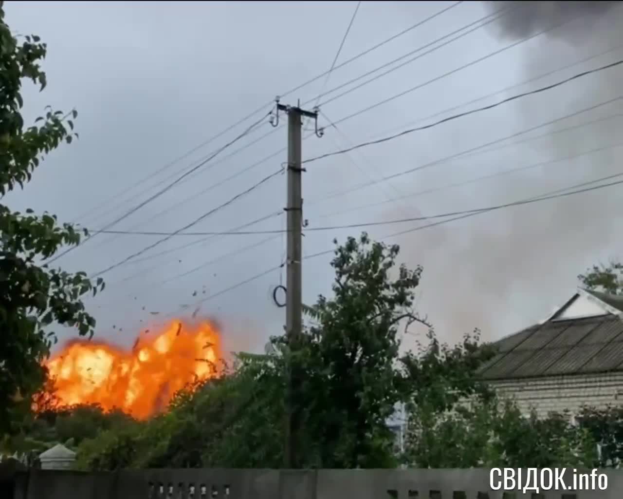 Voznesensk: Ukrop ammo depot striked by Kalibr