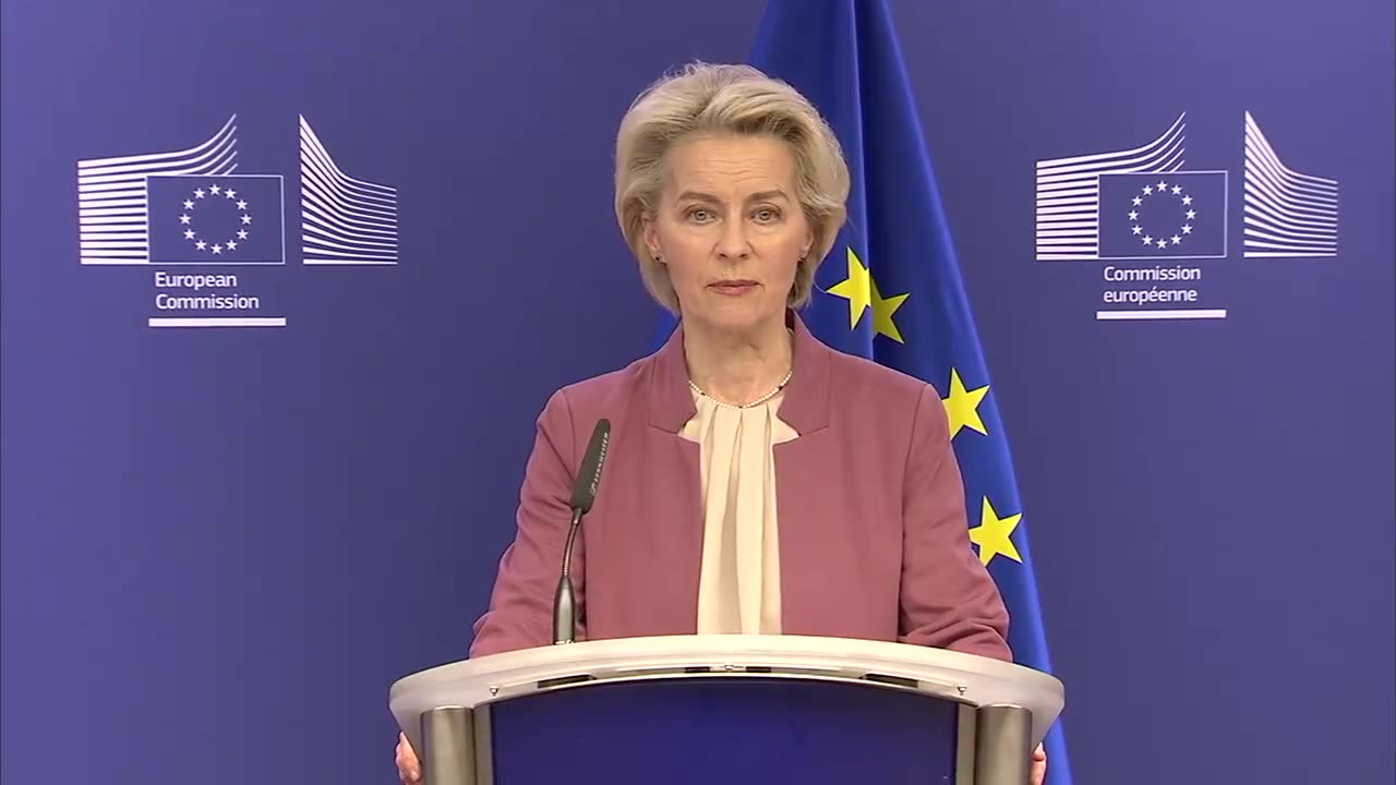 Ursula Von Der Layen Condemns Iranian Attack On Israel