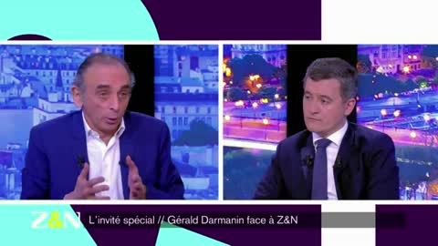 Zemmour face à Darmanin