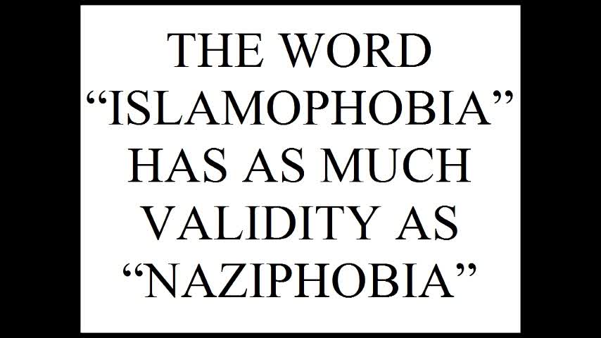 Islamophobia is Naziphobia