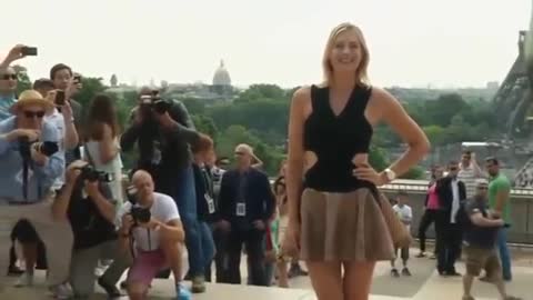 MARIA SHARAPOVA | When Height Matters | Tall & Blonde