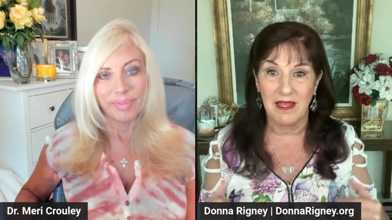 Meri Crouley w/ Donna Rigney: Message on GOD releasing the GLORY! MUST WATCH! - 8/20/24