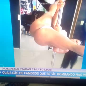 graciane barbosa dança no polidance belo toca piano ao vivo