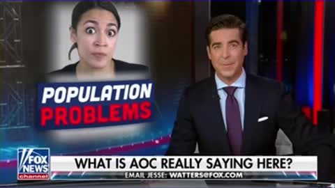 Jesse Watters: AOC has a plan to save the human race