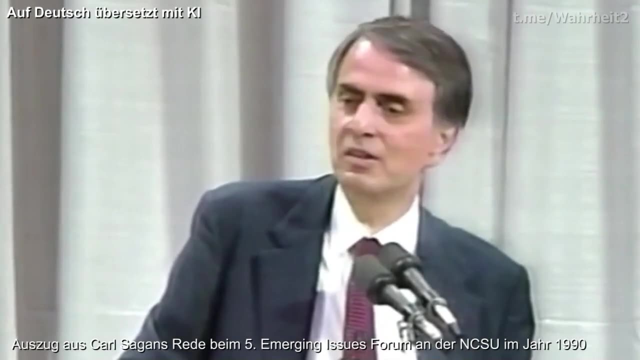 Heute aktueller denn je - Carl Sagan 1990 über die US-Militärausgaben im kalten Krieg!